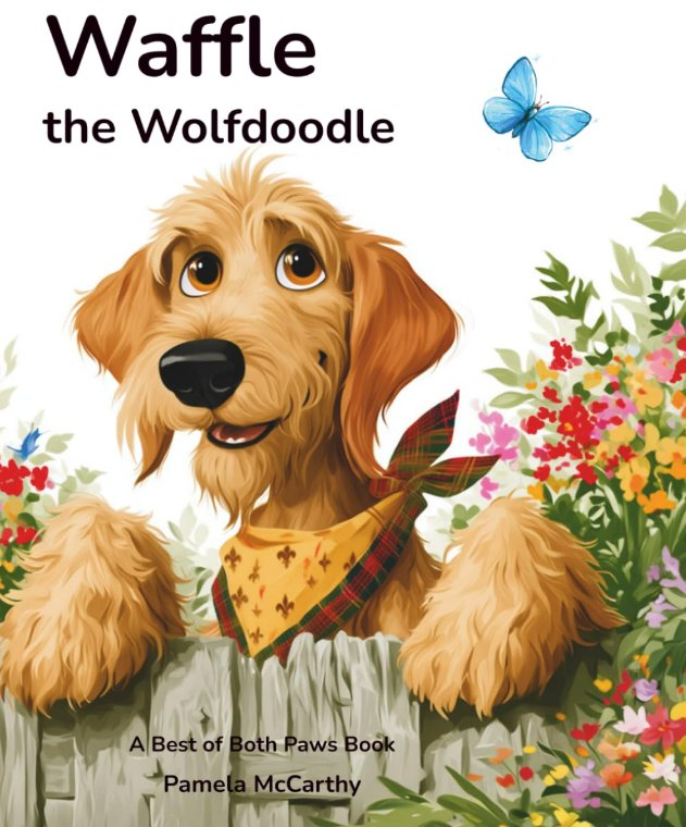 Cover of Waffle the Wolfdoodle by Pamela McCarthy